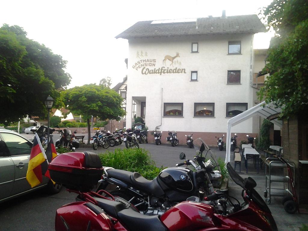 Landgasthof Waldfrieden Hotell Wildensee Exteriör bild